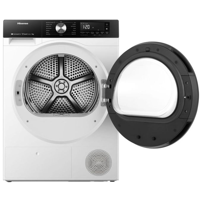 Hisense DH3S902BW3 Asciugabiancheria 9Kg Classe A Bianco
