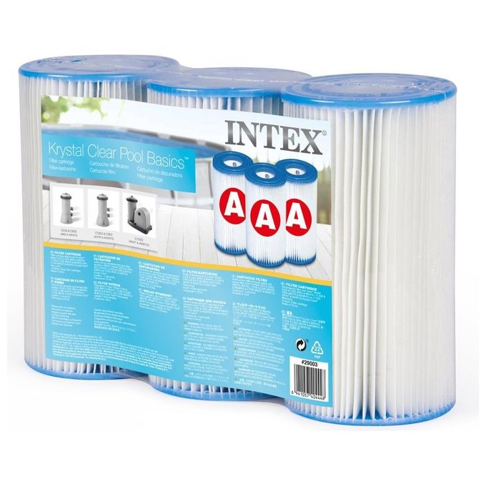 Intex Cartuccia Filtro Per Pompe Confezione 3 Pz.
