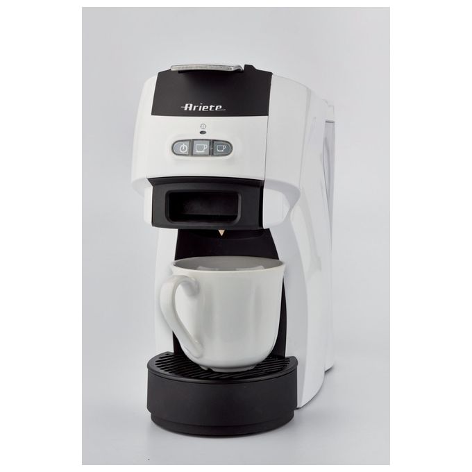 Ariete 1301 Macchina per Caffe' Espresso e Cialde 1100W Bianco