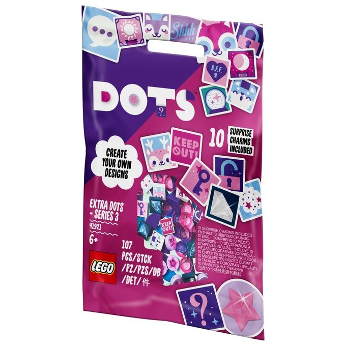 LEGO Dots Extra Set di Elementi Decorativi DIY Serie 3