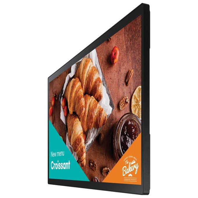 Samsung LH24QBCTBGCXEN Visualizzatore di Messaggi Pannello Piatto per Segnaletica Digitale 23.8'' Led Wi-fi 250 Cd-m² Full Hd Nero Touch Screen Processore Integrato Tizen 16-7