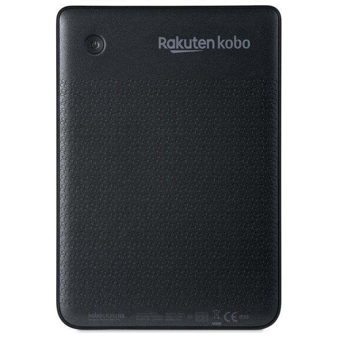 Kobo Clara BW eReader Display HD 6'' antiriflesso E Ink Carta 1300 Modalita' Scura Impermeabile 16Gb multiformato Nero