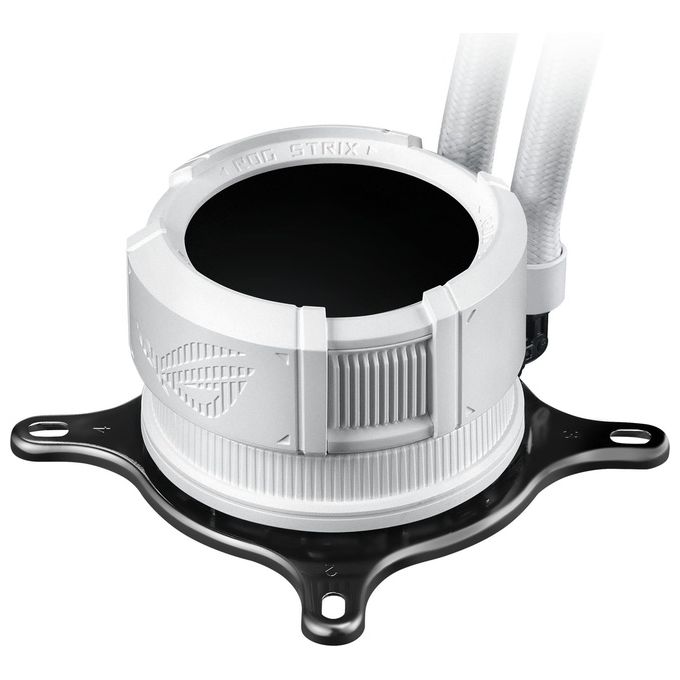 ASUS ROG Strix LC III 360 Argb White Edition Case per Computer Raffreddatore di Liquidi Tutto in Uno 12 Cm Bianco