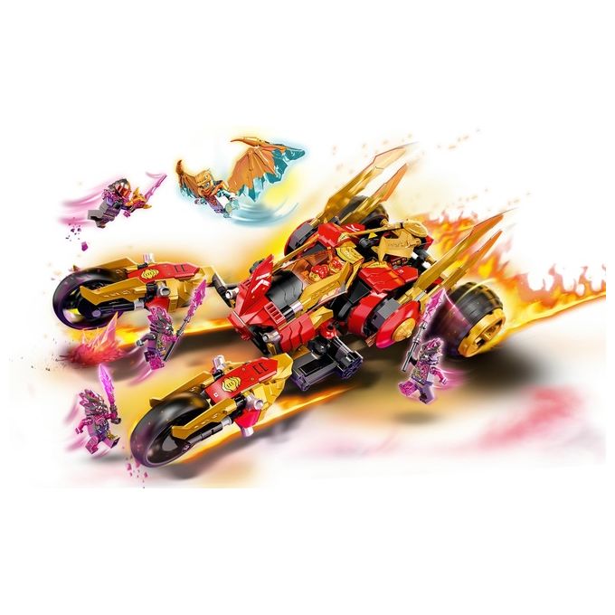 LEGO Ninjago Raider-drago d'oro di Kai