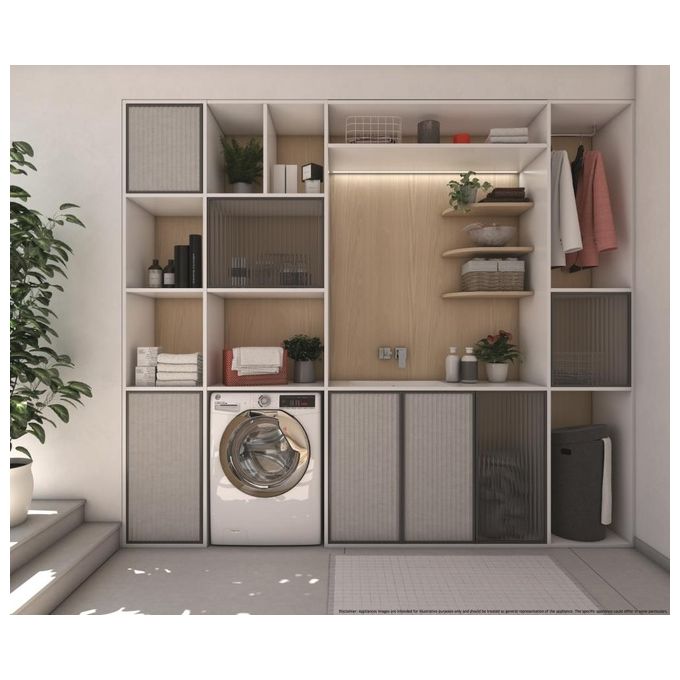 Hoover H3DS4642DAC3-11 H-WashandDry 300 Lite Lavasciuga Da Incasso 6-4 Kg 1400 rpm Classe E NFC (85x60x45 cm) colore Bianco