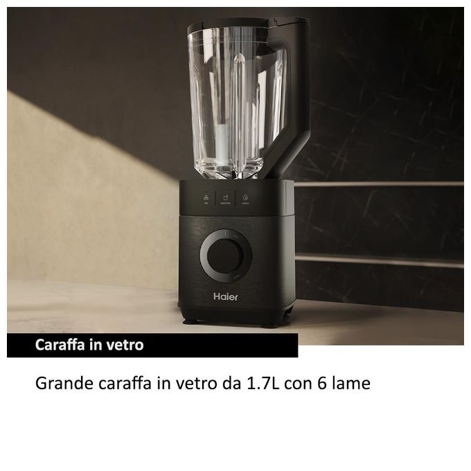 Haier HBL5B2 011 5 Frullatore 2 litri 1200 W nero