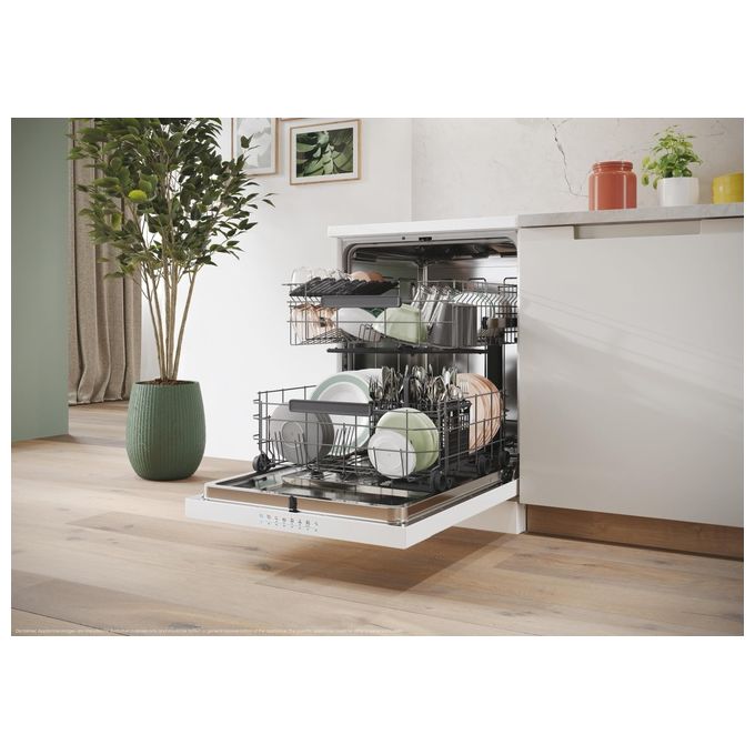 Candy Rapido' CF 4C6F0W Lavastoviglie Libera Installazione 14 Coperti Classe Energetica C