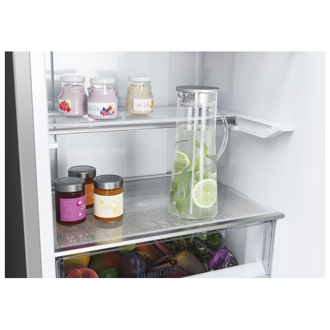 Haier HDPW5620DNPK – Frigorifero Combinato Libera Installazione 406 L, Classe D, Total No Frost, (200 × 59,5 × 65 cm), Nero