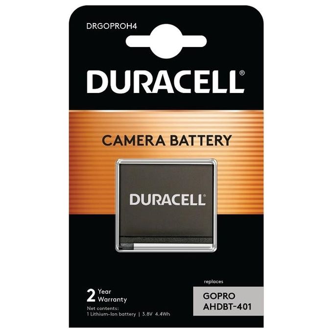Duracell Batteria Li-Ion 1160mAh per GoPro Hero 4
