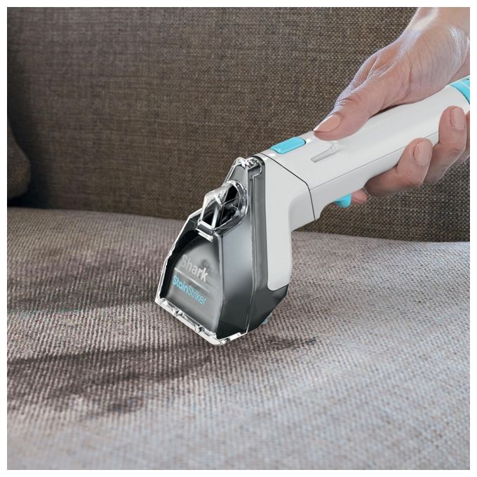 Shark StainStriker PX200EUT, smacchiatore portatile, 450 W, doppia soluzione detergente, tappeti e tappezzeria, animali domestici, 1,25 L
