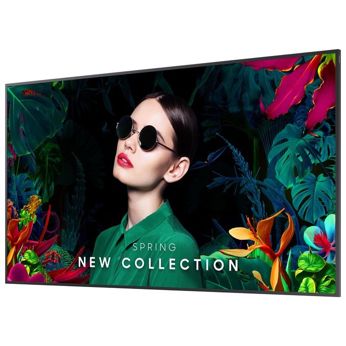 Samsung LH85QMCEBGCXEN Visualizzatore di Messaggi Pannello Piatto per Segnaletica Digitale 85'' Lcd Wi-fi 500 Cd-m² 4k Ultra Hd Nero Tizen 24-7
