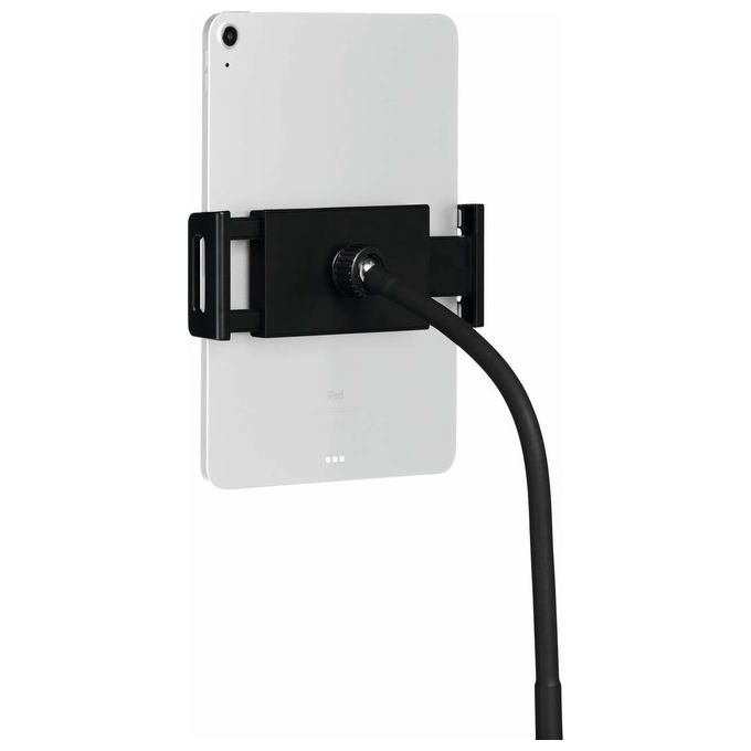Durable Supporto per Tablet da Pavimento TWIST FLOOR da 4.7 a 13 Pollici Nero
