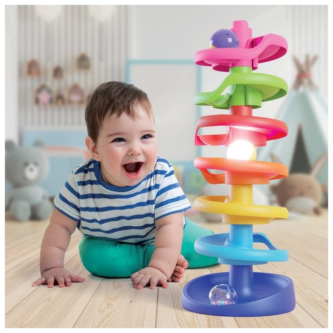 Quercetti Prime Attivita' Spiral Tower Brightball