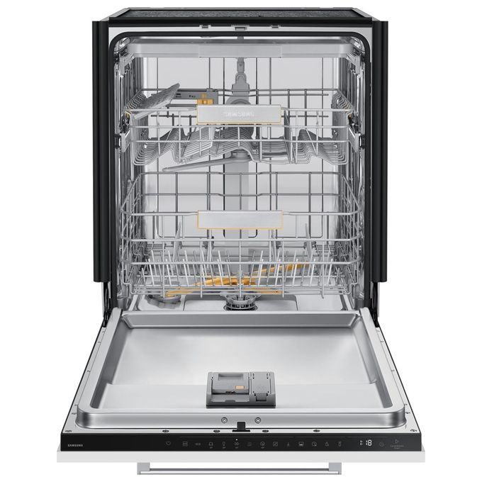 Samsung Serie 6 DW60DG790B00U1 Lavastoviglie da Incasso a Scomparsa Totale 14 coperti Classe a Motore Inverter + Wi-Fi SmartThings + Auto Open (815 × 595 × 552 cm) JetClean