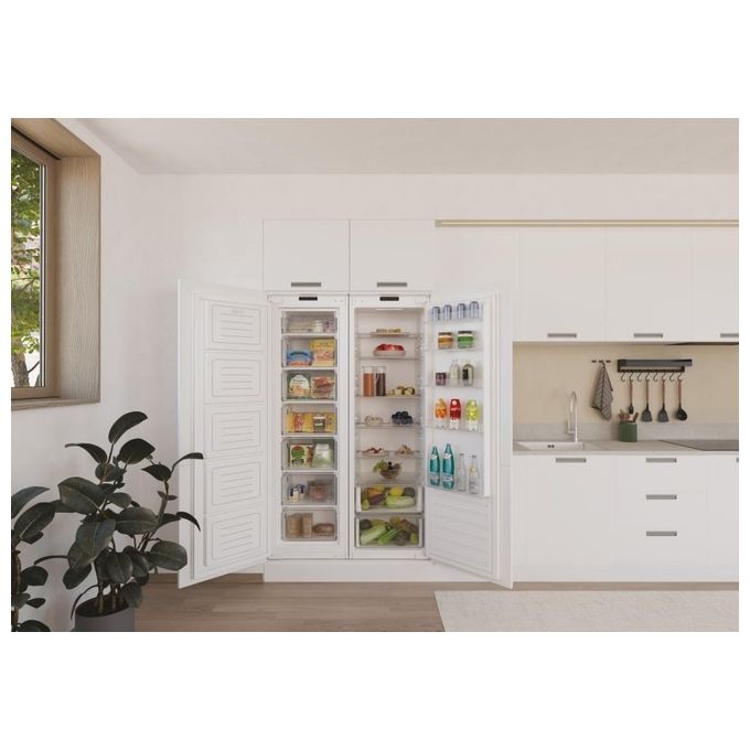 CANDY Frigorifero Monoporta da Incasso CMS518EW 316 Litri Classe E Bianco per una Soluzione di Ripristino in Cucina