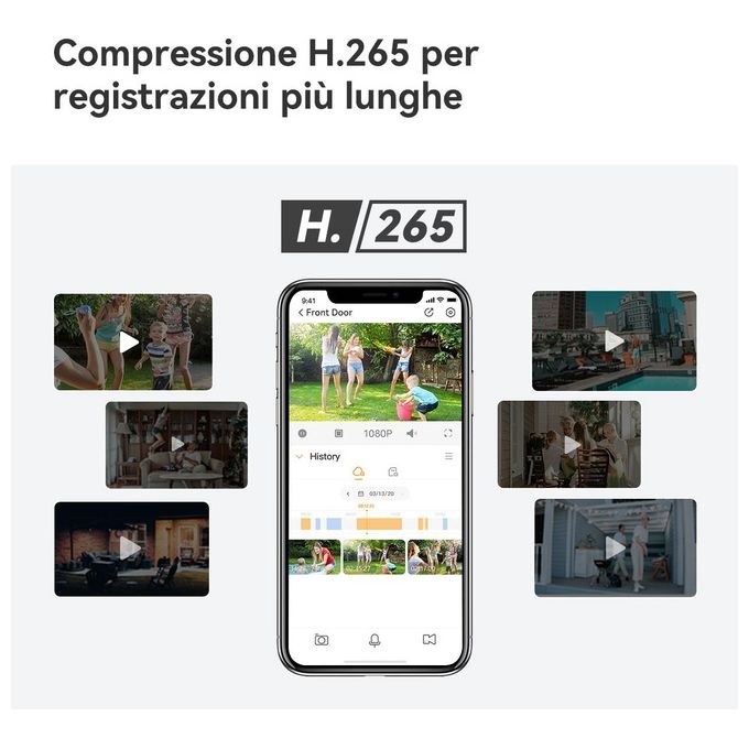 Imou Security Cameras Cell Go Full Color Kit Telecame 2k (3mp)  Pannello Solare
