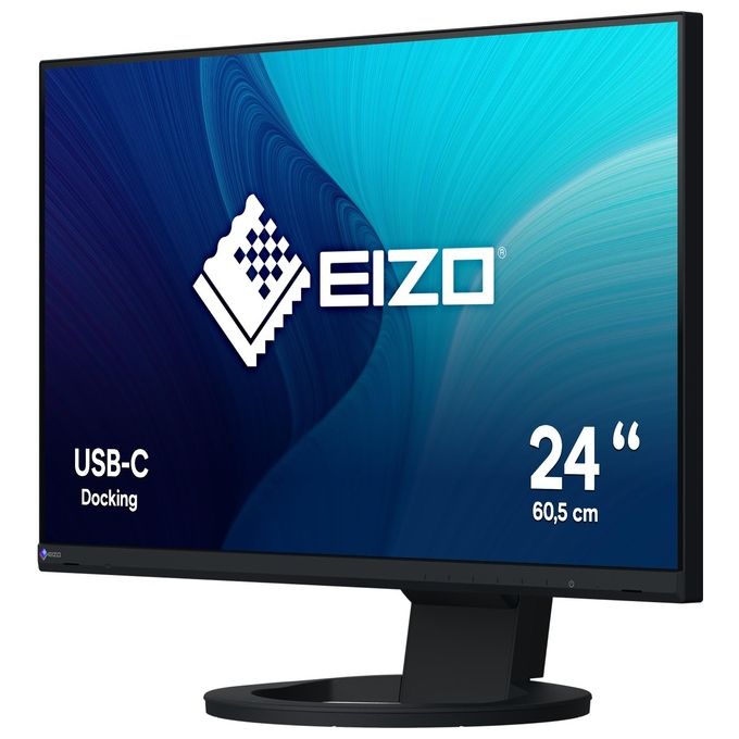 Eizo Monitor Flat 23.8'' FlexScan EV2480-BK 1920x1080 Pixel Full HD Tempo di risposta 5 ms