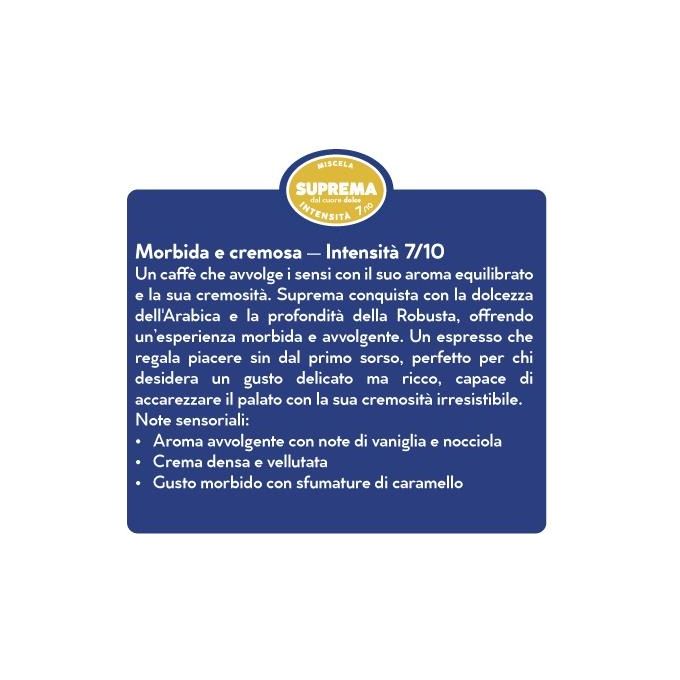 Borbone Respresso Miscela Suprema 50 Pezzi Compatibile Nespresso