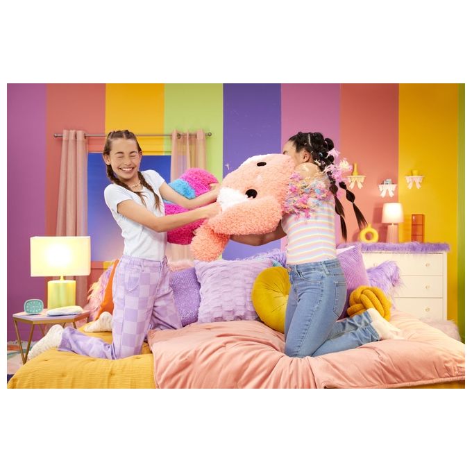 MGA Entertainment Peluche Fluffie Stuffiez Pillow Fight- Rainbow Assortito