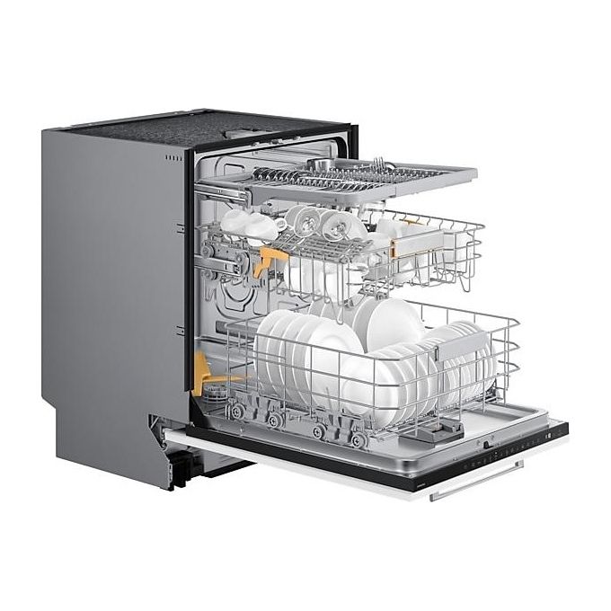 Samsung serie 6 JetClean DW60DG770B00U1 Lavastoviglie da Incasso a scomparsa totale 14 Coperti Classe B 9 Programmi 60 cm Bianco
