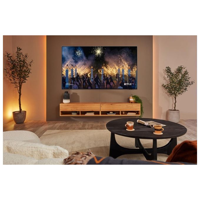 Samsung QE75QN800BTXZT Neo QLED 8K Smart TV 75'' Mini LED Quantum Matrix Pro Processore Neural Quantum 8K Dolby Atmos colore Acciaio Inossidabile