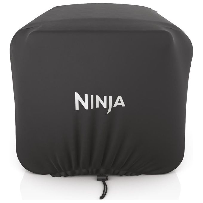 Ninja XSKOCVREUK Woodfire Copertura per Forno da Esterno OO101EU Protezione per Forno Premium Resistente all'Acqua Anti-Sbiadimento Nero