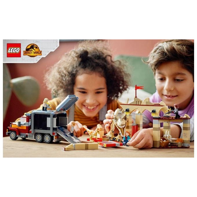 LEGO Jurassic World la Fuga del T.Rex e dell'Atrociraptor