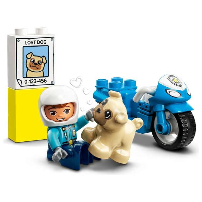 LEGO Duplo Town Moto della Polizia