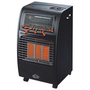 DCG Eltronic Stufa a Gas Infrarossi 4200W Nero