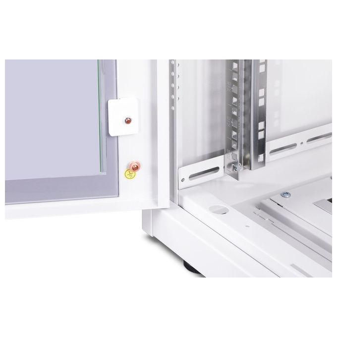 Digitus armadio 26 unita' linea professionale (a)1310 x (l)600) x (p)600 mm. colore grigio chiaro
