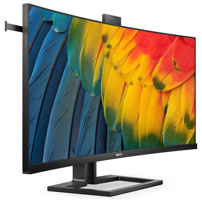 Philips 40B1U6903CH Monitor 40'' IPS Curvo 5K UHD 5120x2160 21:9 75Hz HDR10 Thunderbolt 4 Webcam 5MP Hub USB Docking colore Nero