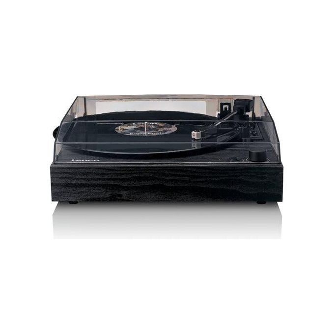 [ComeNuovo] Lenco Giradischi LS Series LS-15 Nero Design Retro con Bluetooth e Altoparlanti Integrati per Audio di Alta Qualita'