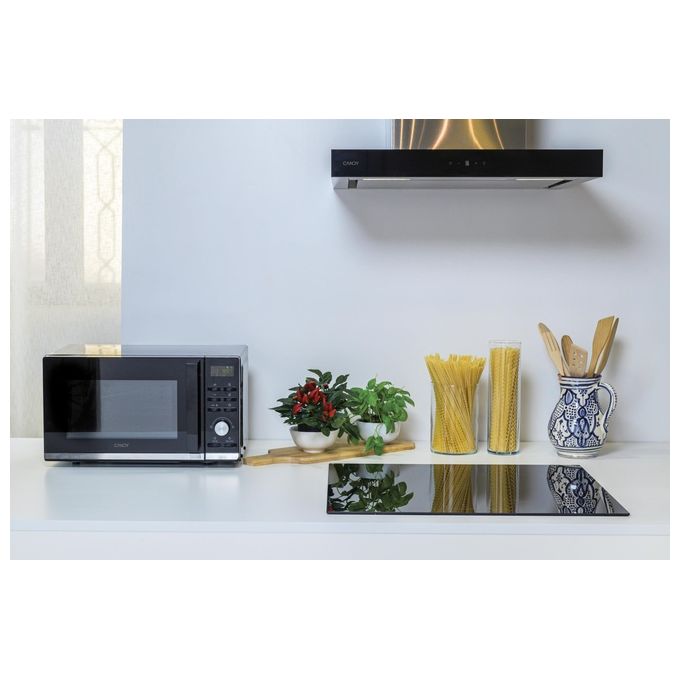 Candy CMGA23TNDB New Timeless Forno a Microonde con Grill Capacita'23 Litri Potenza 900W Elettronico Nero