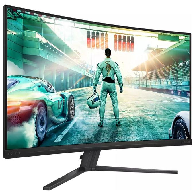 Philips Evnia 3000 32M2C3500L Monitor Gaming Curvo 32'' QHD 180Hz 05ms FreeSync Premium HDR10 grigio scuro