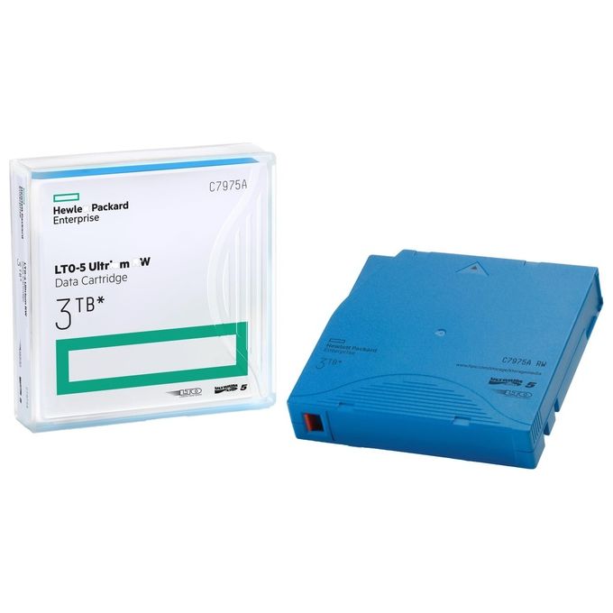 Hp lto5 3.2tb (media)+etichette non custom (20pz)