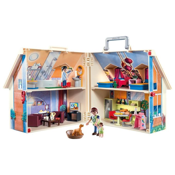 Playmobil Dollhouse Costruzioni Casa delle Bambole Portatile