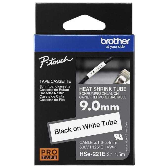 Brother Nastro Termorestringente 9.0mmx1.5mt