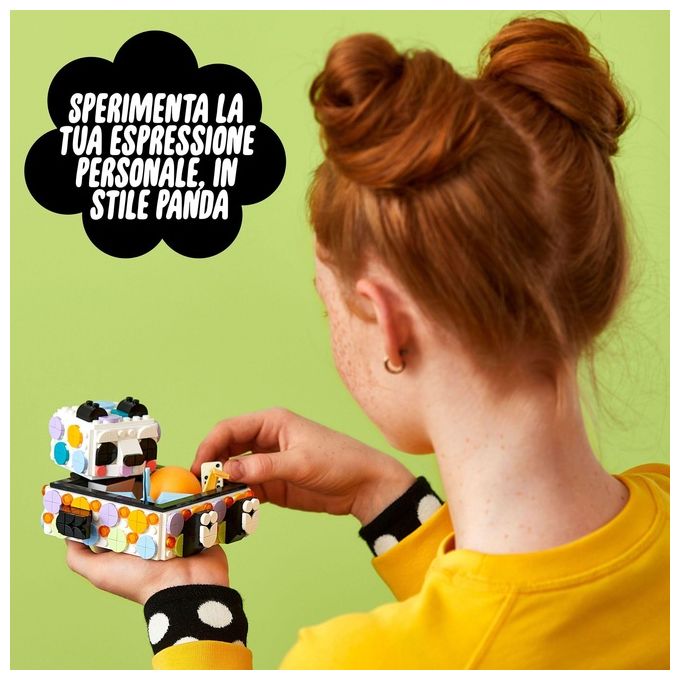 LEGO Dots Il Simpatico Panda Portaoggetti