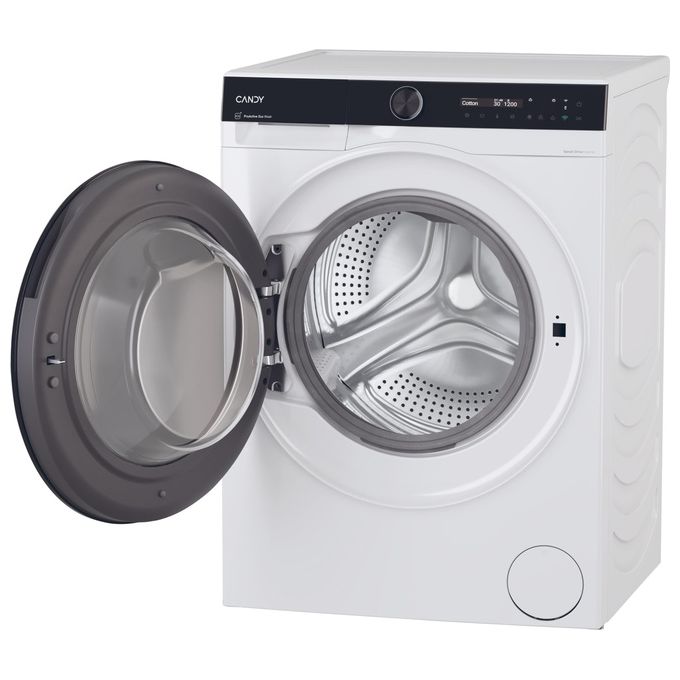 Candy BS49SB8S ProWash 700 Lavatrice Frontale 9 Kg 1400 rpm Classe A Inverter Wi-Fi Vapore (85x60x52 cm) colore Bianco