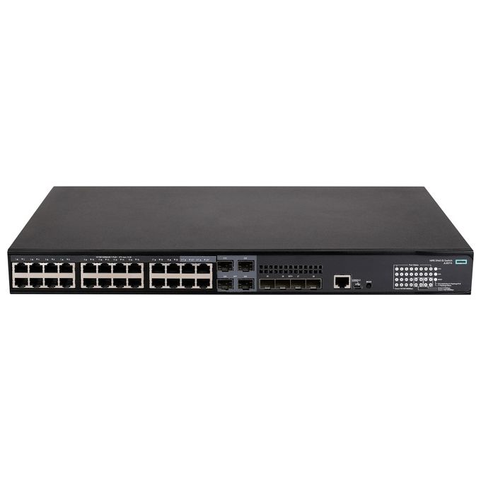 HP Enterprise FlexNetwork 5140 24G PoE 4SFP EI Gestito L3 Gigabit Ethernet 10-100-1000 Supporto Power over Ethernet PoE 1U