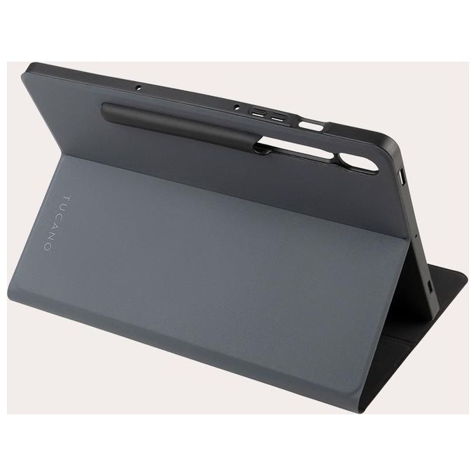 Tucano Gala Tablet Case Cover per tablet Samsung Galaxy Tab S9 Grigio