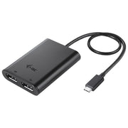 I-tec Usb-C Dual 4k-60hz Single 8k-30hz Dp Video Adapter