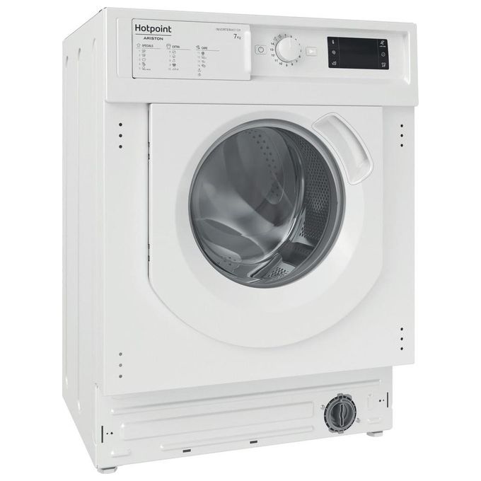 Hotpoint BI WMHG 71483 EU N Lavatrice da incasso Frontale 7 Kg 1400 rpm Classe D Motore Inverter 14 Programmi (81.5x59.5x54.5 cm) colore Bianco