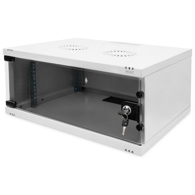 Digitus Armadio da Muro 4U Digitus Soho Smontato 540x400mm Colore Grigio
