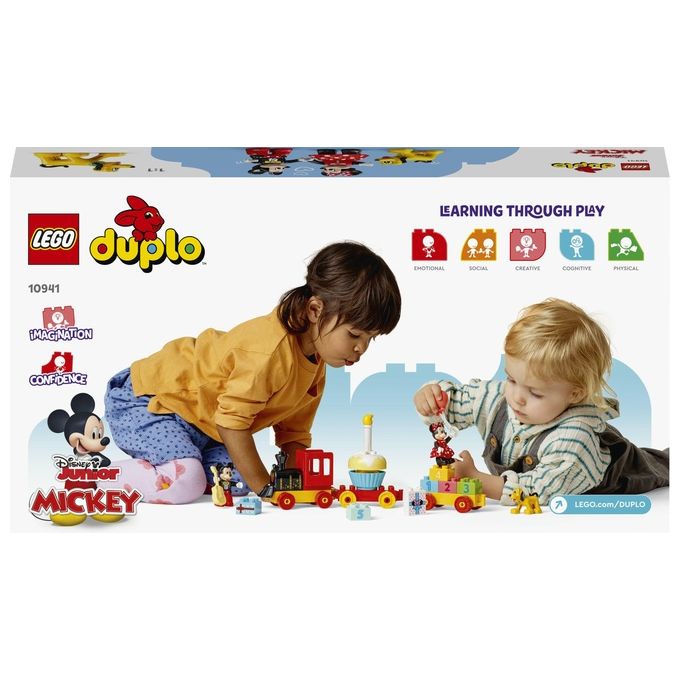 LEGO Duplo Disney Il Treno del Compleanno di Topolino e Minnie