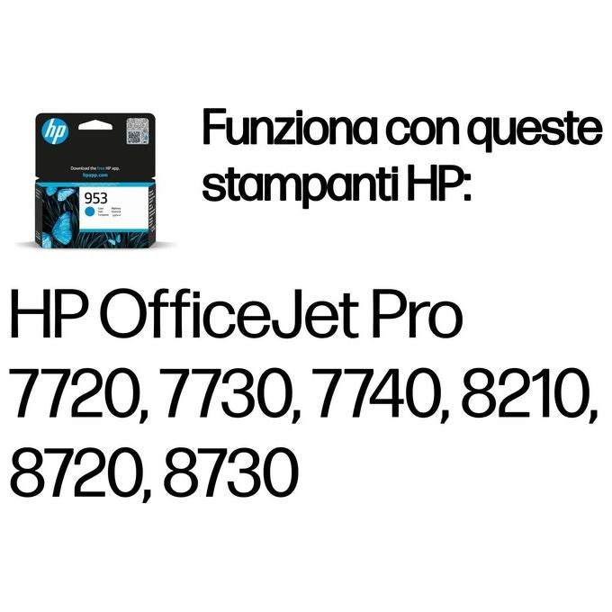 HP 953 cyan Original ink Cartridge