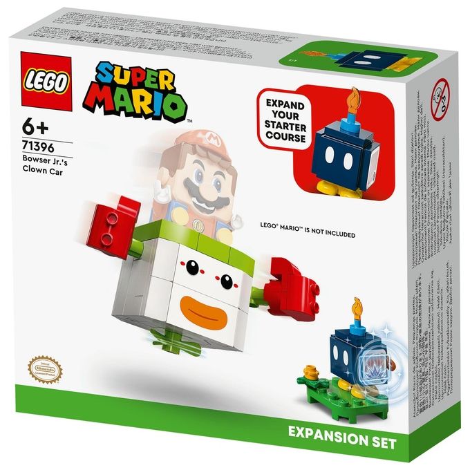 LEGO 71396 Super Mario Clown Koopa di Bowser Junior Pack di Espansione