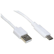 Link cavo usb 2.0 ''a'' maschio tipo c mt 1,80 colore Bianco
