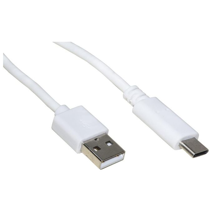 Link Cavo Usb 2.0 ''A'' Maschio Usb-C 0.5mt Bianco