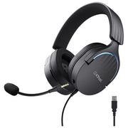 Trust Gaming GXT 490 Fayzo Cuffie Gaming USB con Audio Surround 7.1 Driver 50 mm Cavo 2mt Nero